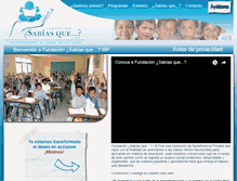 Tablet Screenshot of fundacionsabiasque.org.mx